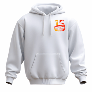 White 15 for 15 Campaign Hoodie