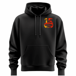 Black 15 for 15 Campaign Hoodie